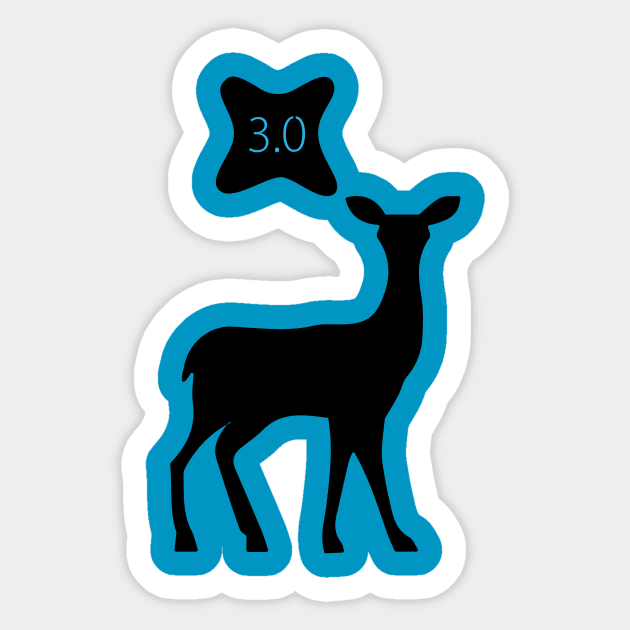 Project 3.0 Sticker by Axelsavvides